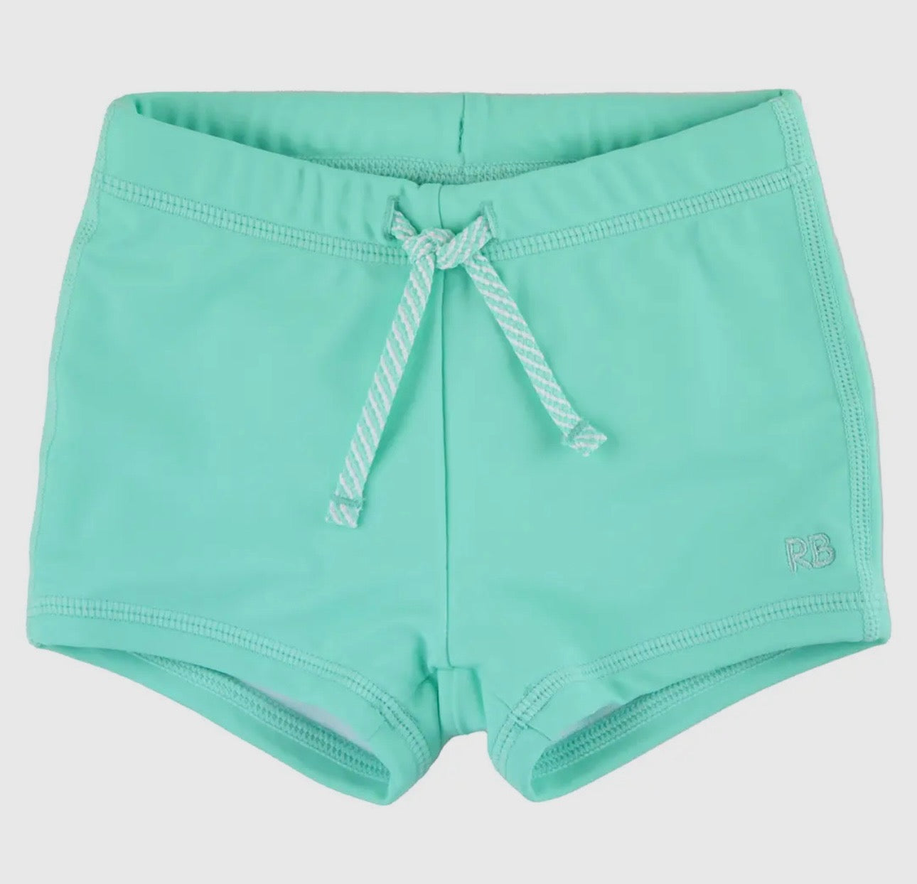 Rugged Butts-Swim Shorties-Island Blue