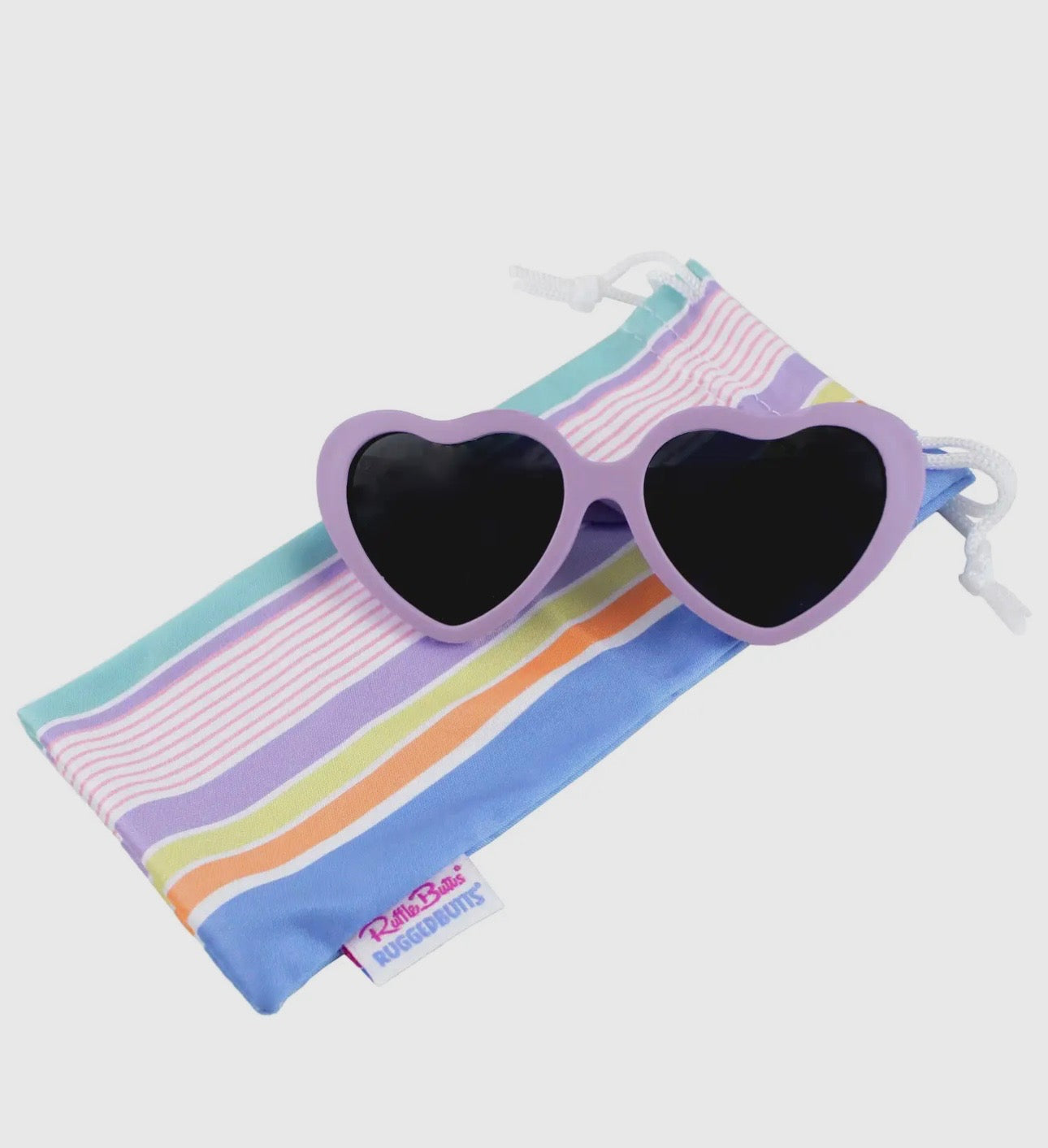 Ruffle Butt- Lavender Roshambo Heart -Sunglasses