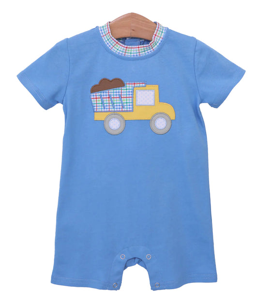 Trotter Street Kids- Dump Truck Romper