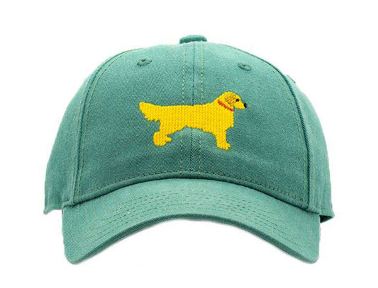 Harding Lane- Kids Golden Retriever Green Hat