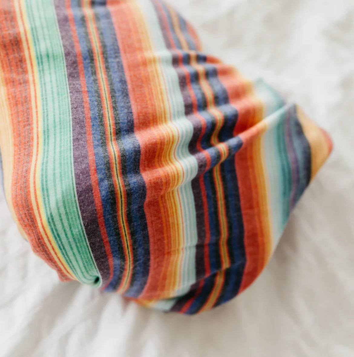 Copper Pearl- Swaddle Blanket- Serape