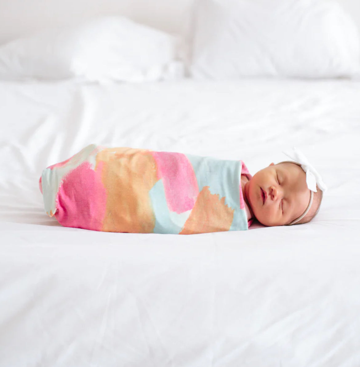 Copper Pearl- Swaddle Blanket- Monet