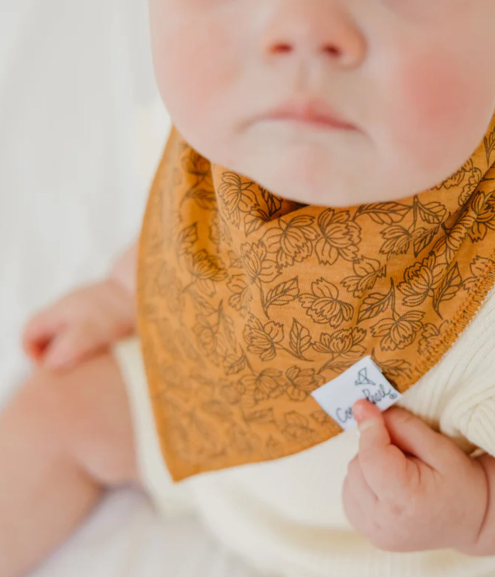 Copper Pearl- Bandana Bibs-Eden