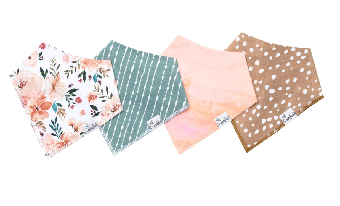 Copper Pearl- Bandana Bibs-Autumn