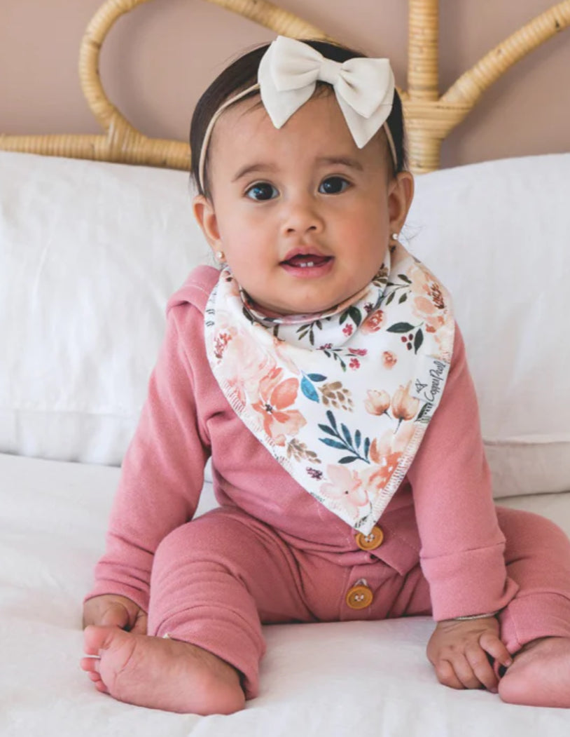 Copper Pearl- Bandana Bibs-Autumn