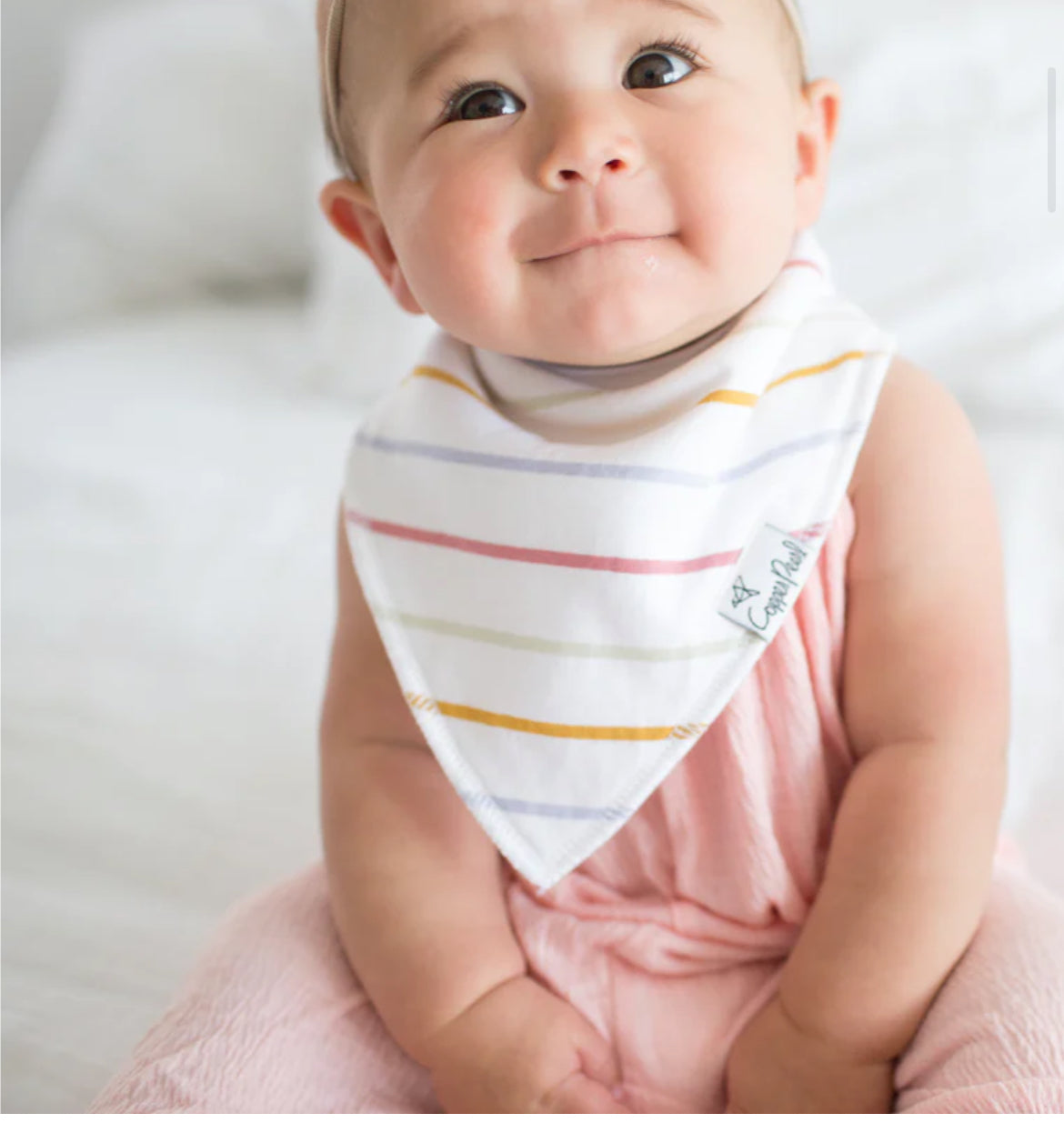 Copper Pearl- Bandana Bibs-Olive