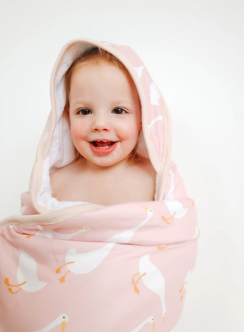 Copper Pearl- Hooded Towel-Goosie