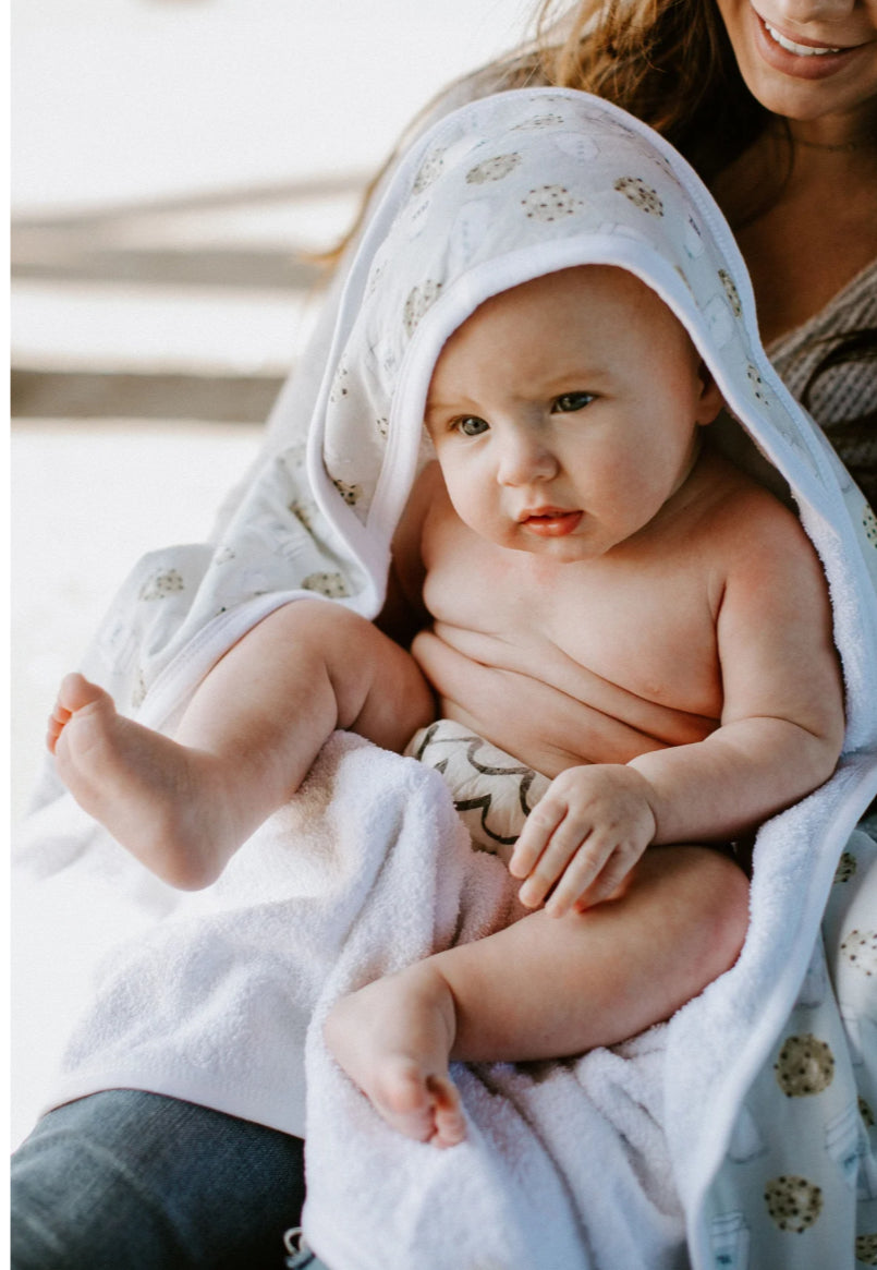 Copper Pearl- Hooded Towel- Chip