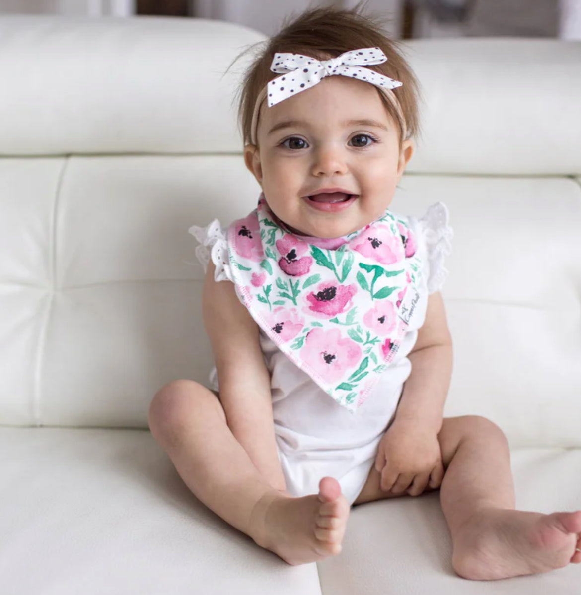 Copper Pearl- Bandana Bibs- Bloom