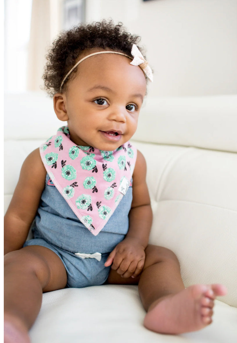 Copper Pearl- Bandana Bibs- Bloom