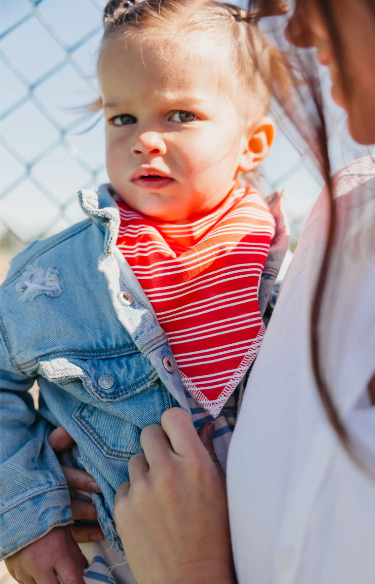 Copper Pearl- Bandana Bibs-Slugger