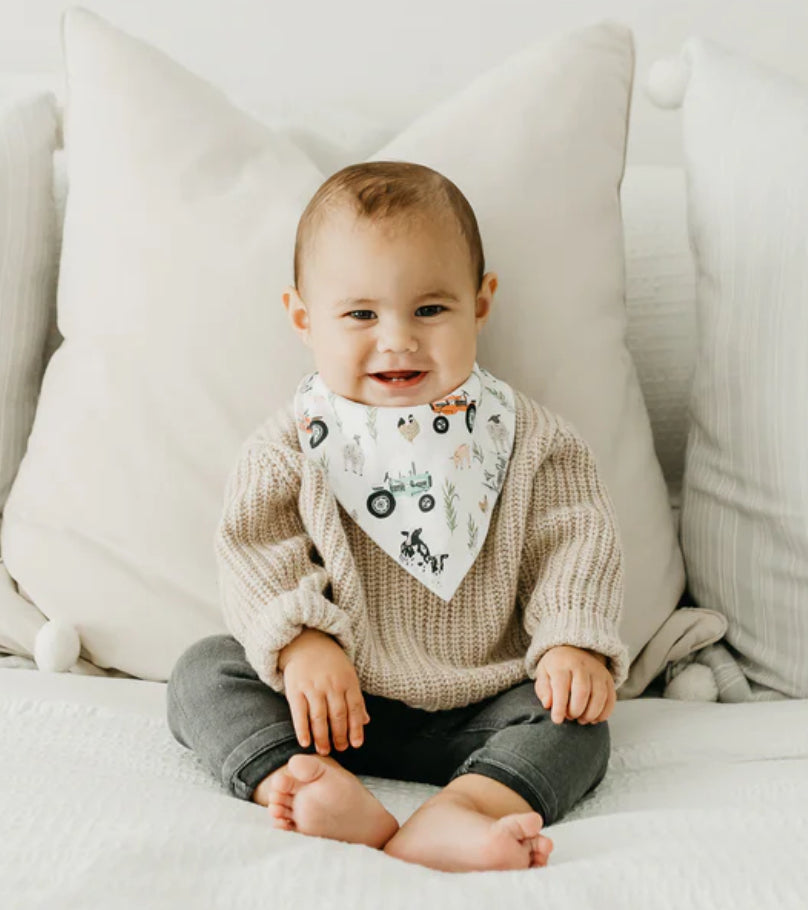 Copper Pearl- Bandana Bibs- Jo