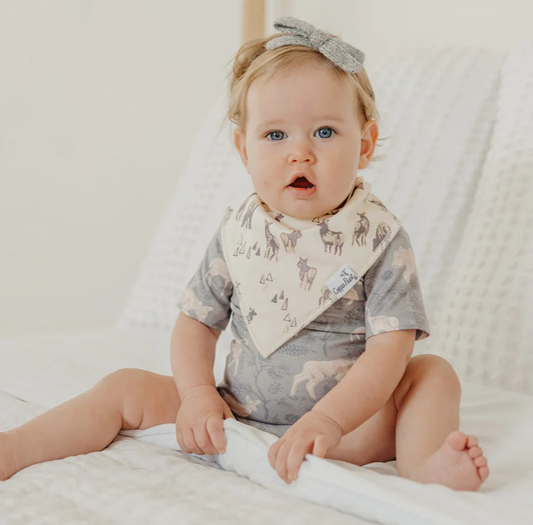 Copper Pearl- Bandana Bibs-Timber