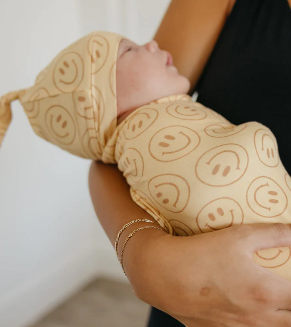 Copper Pearl- Swaddle Blanket- Vance