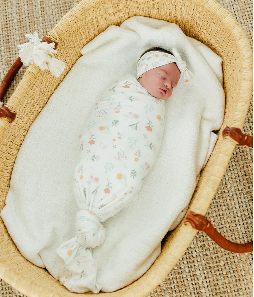 Copper Pearl- Swaddle Blanket- Mabel