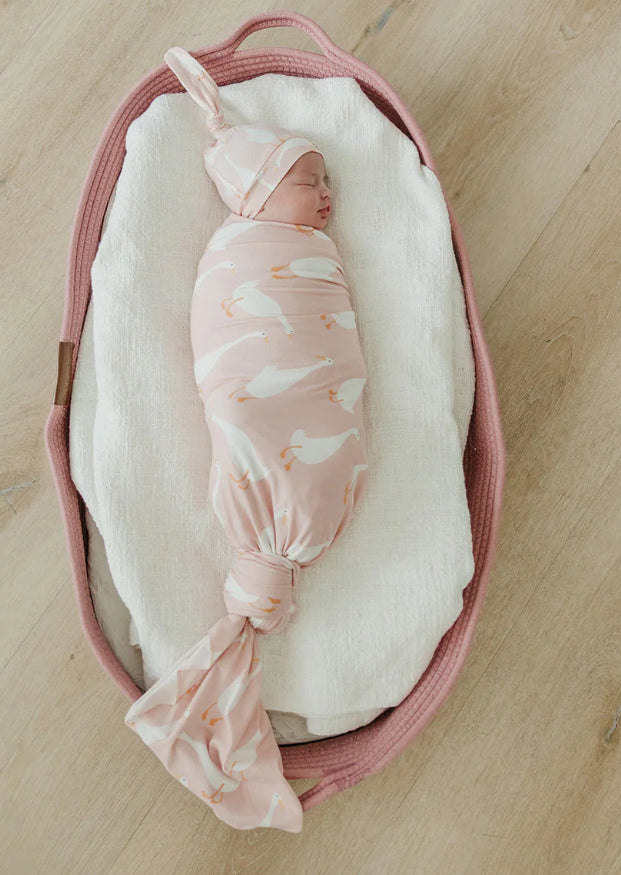 Copper Pearl- Swaddle Blanket- Goosie