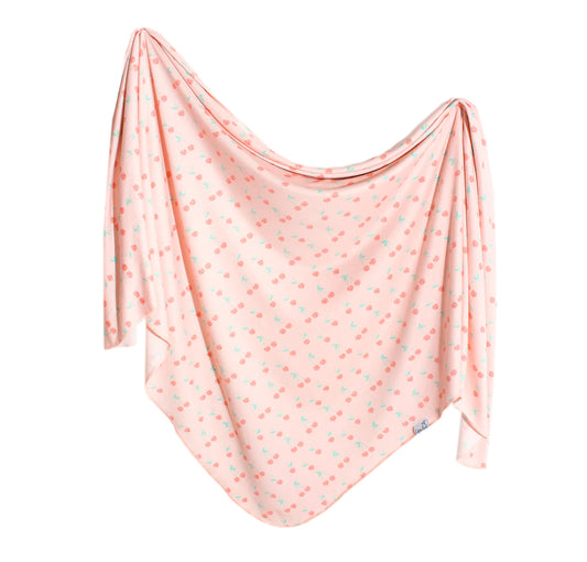 Copper Pearl- Swaddle Blanket- Cheery