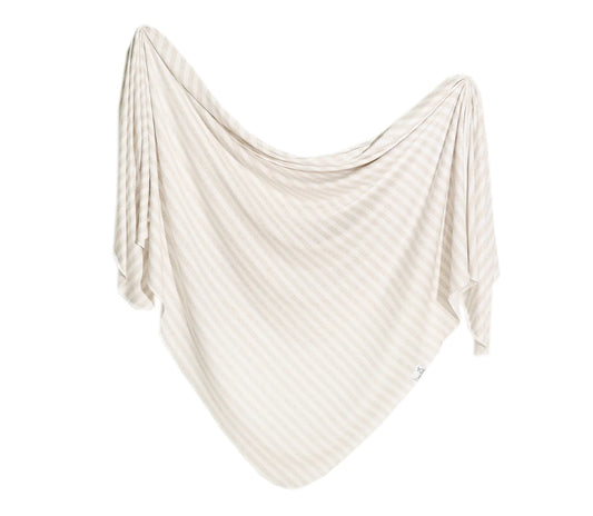 Copper Pearl- Swaddle Blanket- Coastal