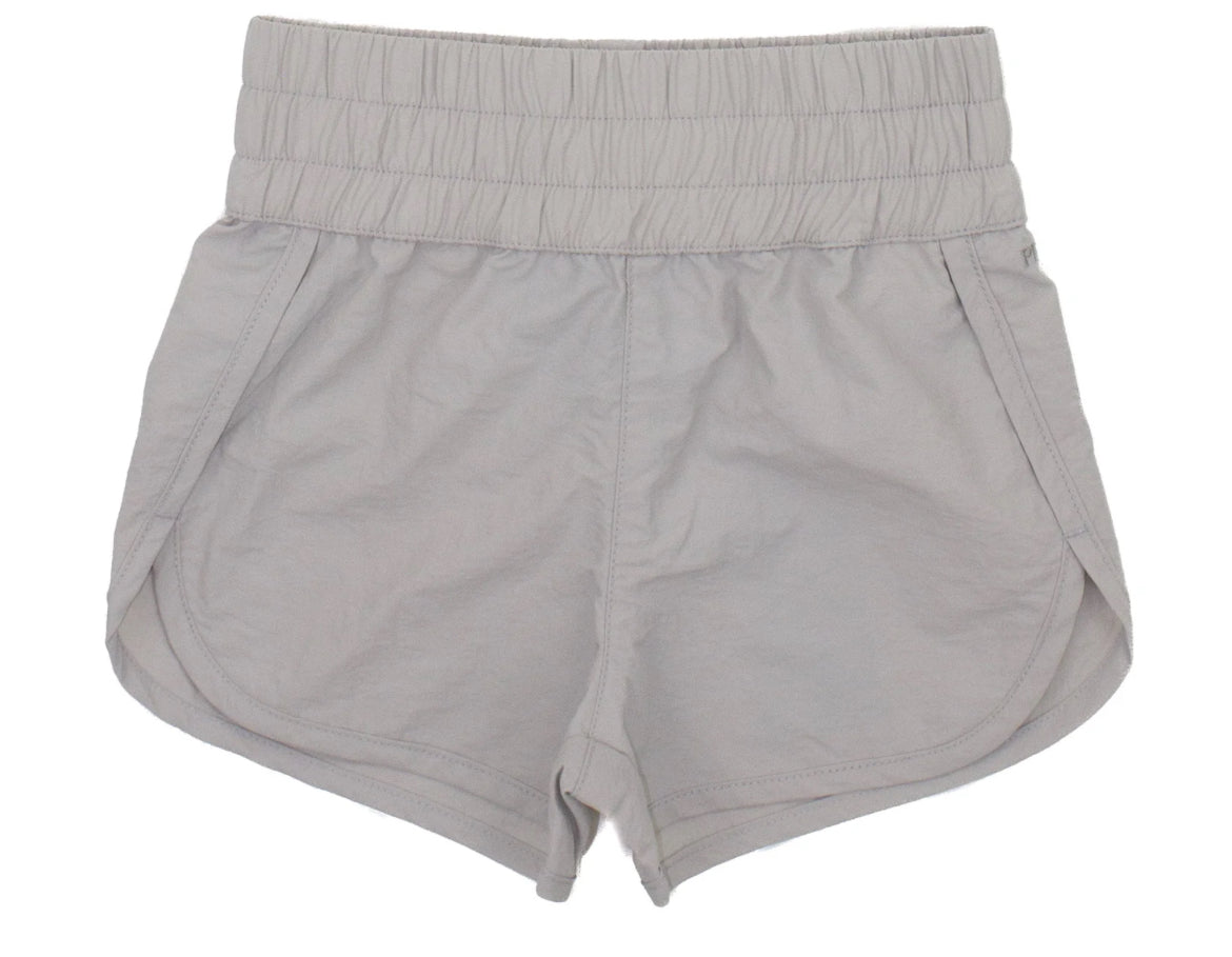 Properly Tied- Girls Solis Shorts- Ice Grey