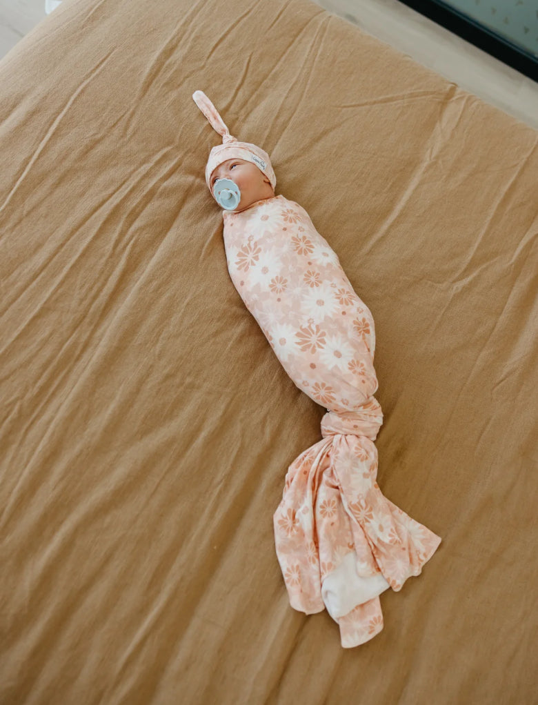 Copper Pearl- Swaddle Blanket- Penny