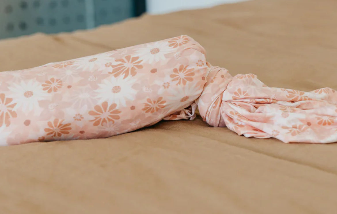 Copper Pearl- Swaddle Blanket- Penny