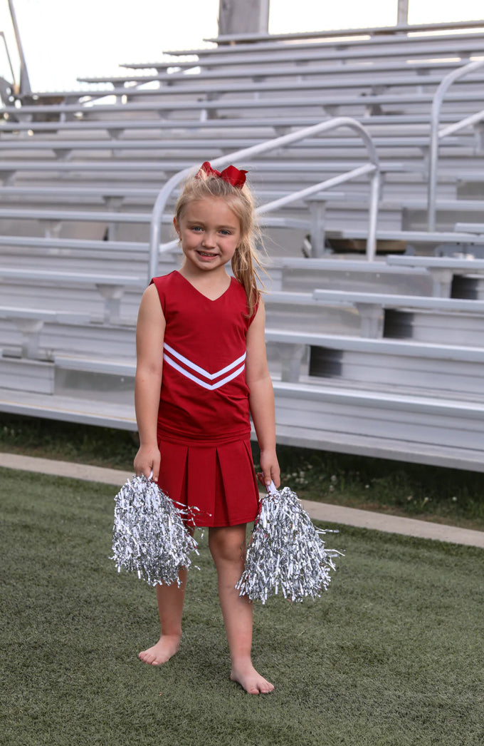 Trotter Street Kids- Cheer Uniform/ Crimson