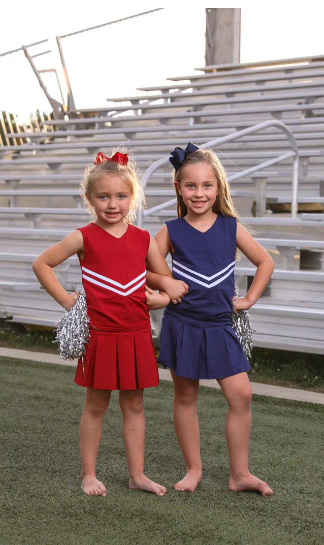 Trotter Street Kids- Cheer Uniform/ Crimson