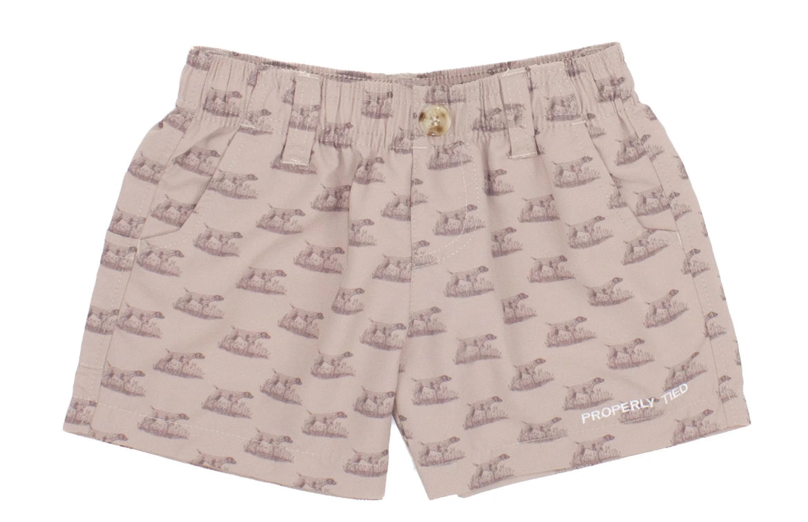 Properly Tied-Youth Mallard Shorts-Pointer