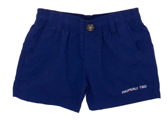 Properly Tied- Youth Mallard Shorts- Navy