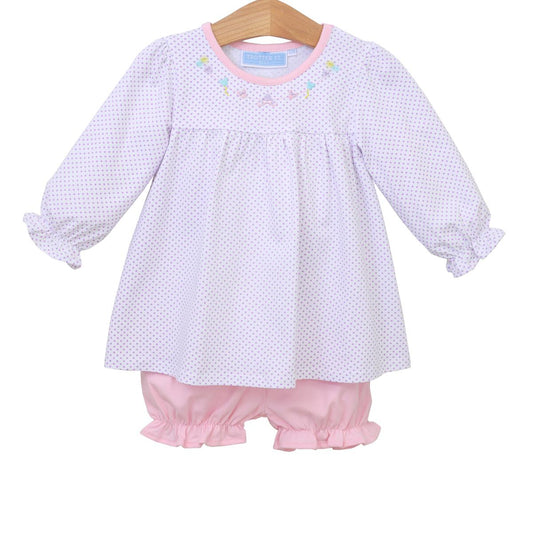 Trotter Street Kids- Magical Embroidery Bloomer Set