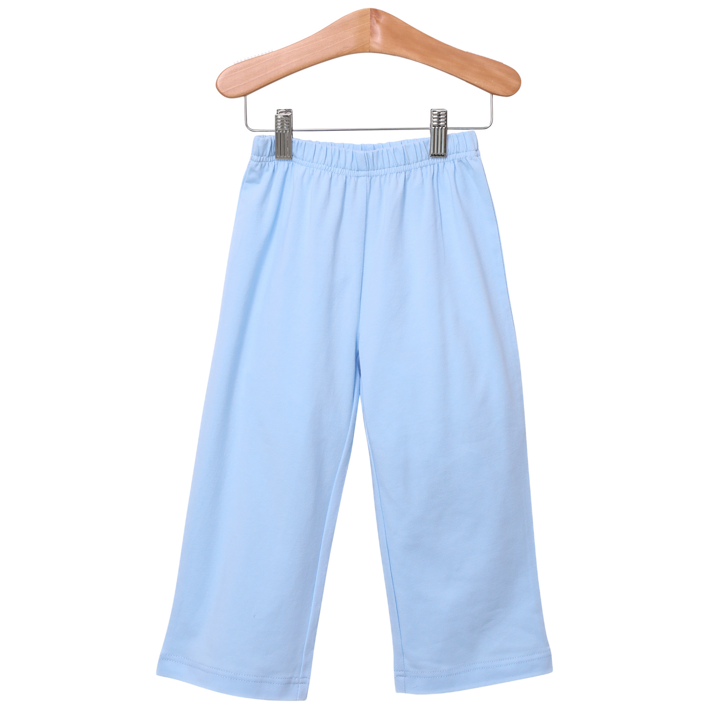 Trotter Street Kids-Knit Pants- Light Blue