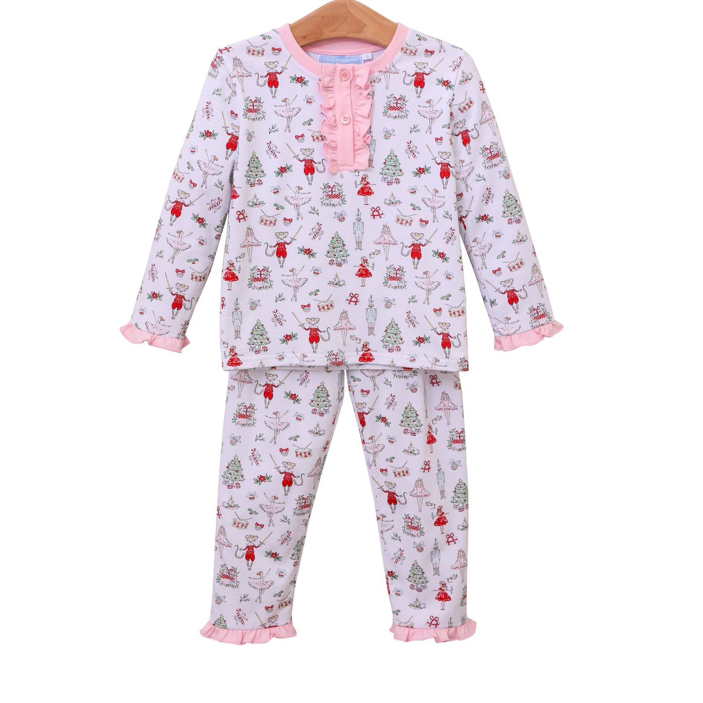 Trotter Street Kids- Nutcracker Ballet Ruffle Pants Set