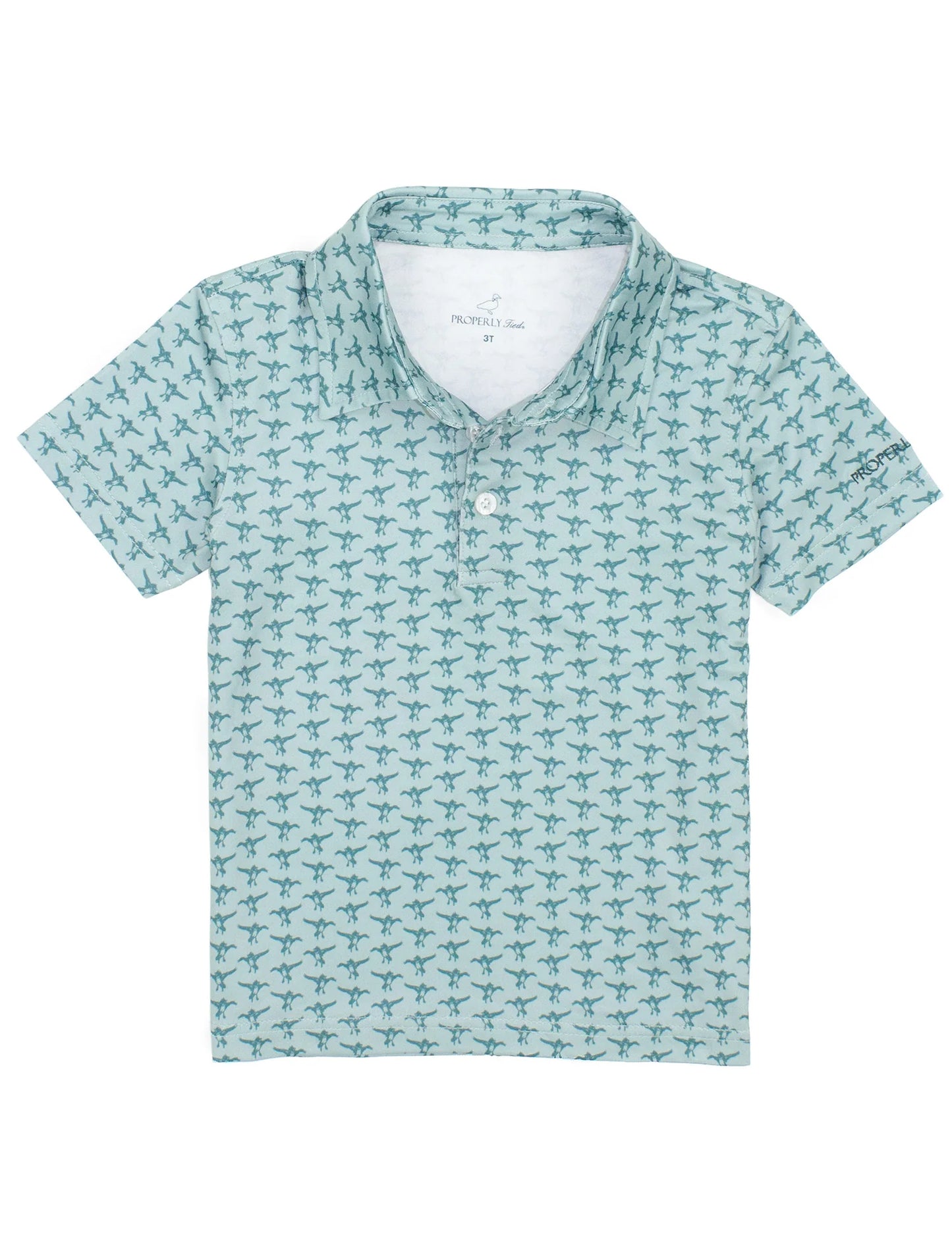 Properly Tied- Boys Inlet Polo- Flying Mallard