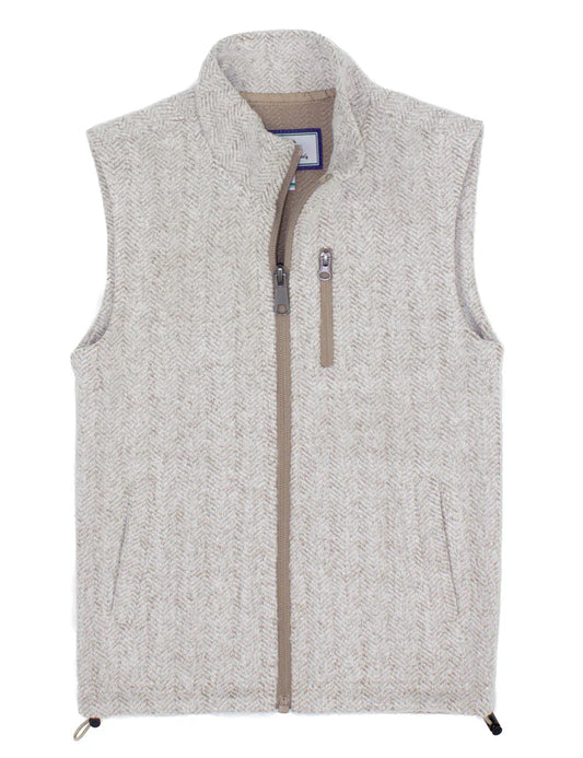 Properly Tied- Upland Vest- Cream