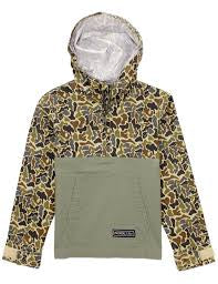 Properly Tied- Boys Ridge Anorak- Vintage Camo