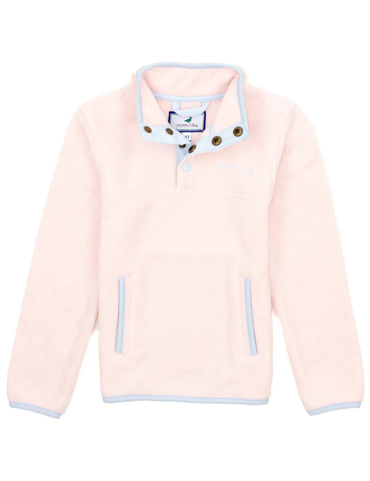 Properly Tied- Girls Luna Pullover- Rose Water