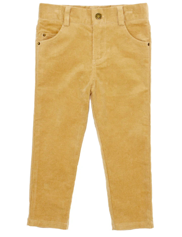 Properly Tied- Boys Pinwale Cord Pant- Camel