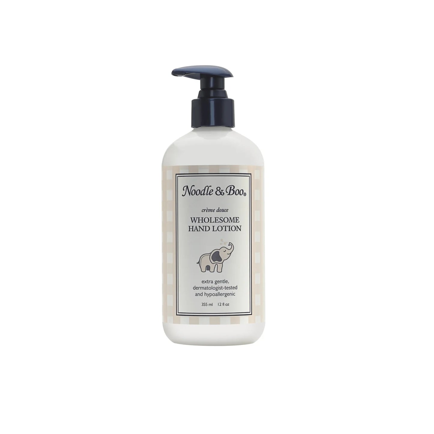 Noodle & Boo-Wholesome Hand Lotion 12oz Crème Douce