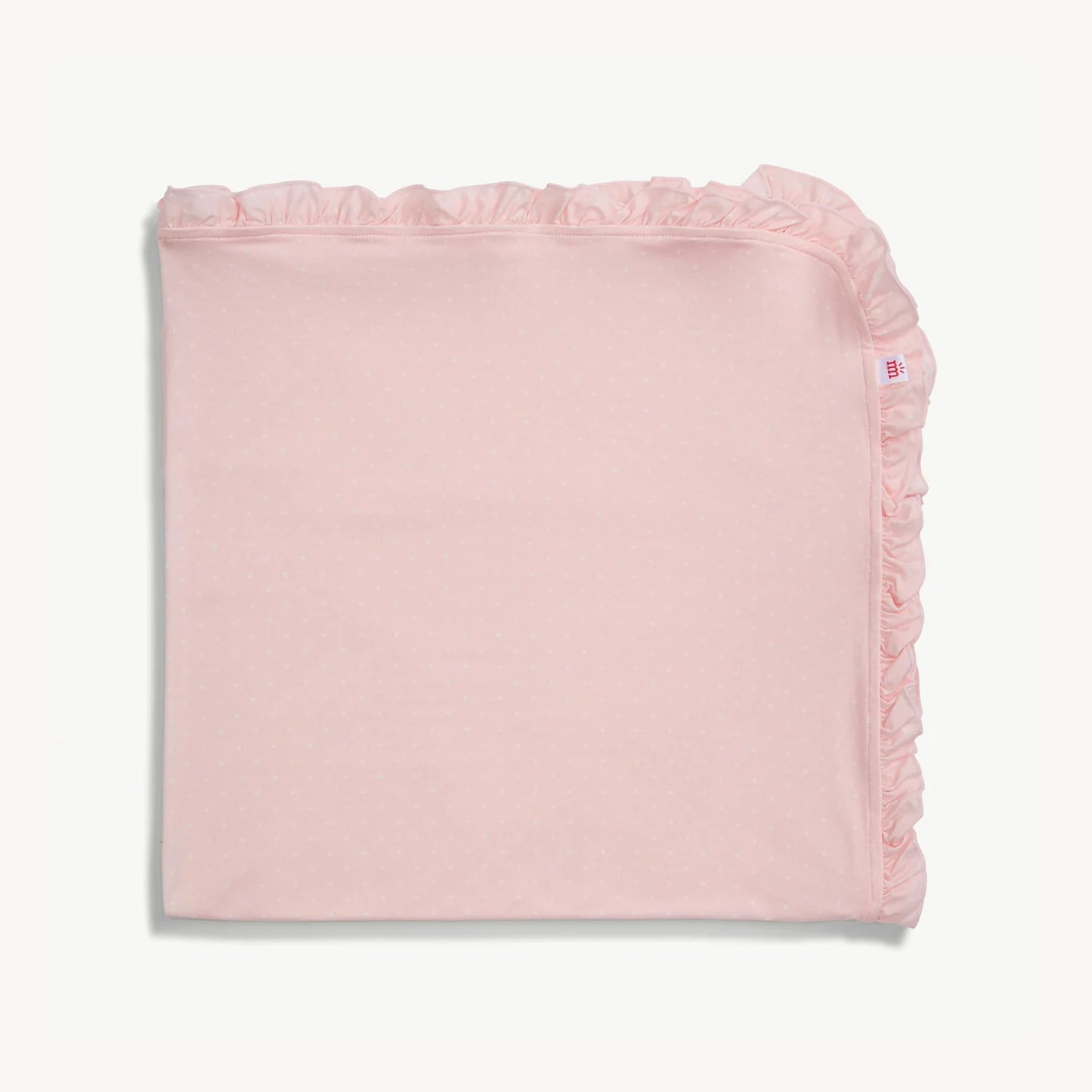 Magnetic Me- Baby Blanket- Pin Dot Pink