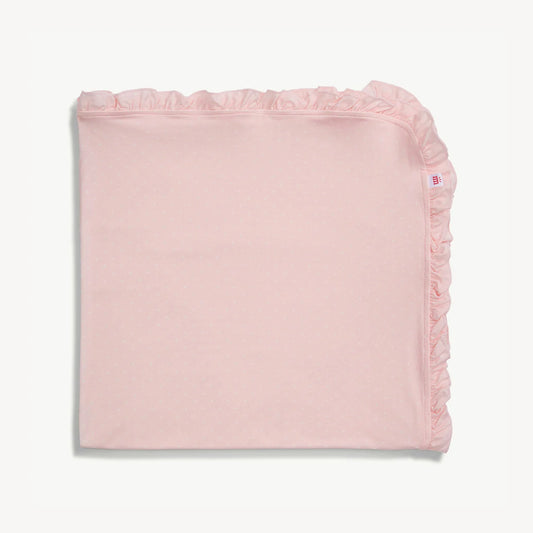 Magnetic Me- Baby Blanket- Pin Dot Pink