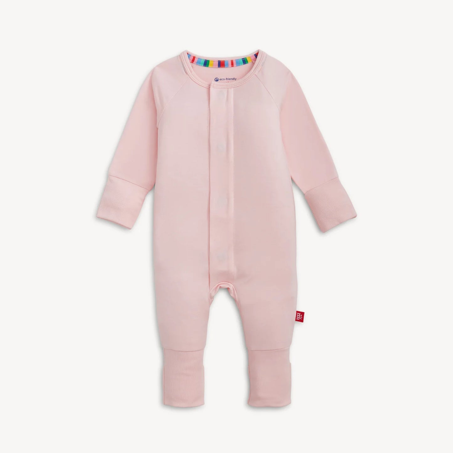 Magnetic Me- Modal Conv Coverall- Pink Dogwood