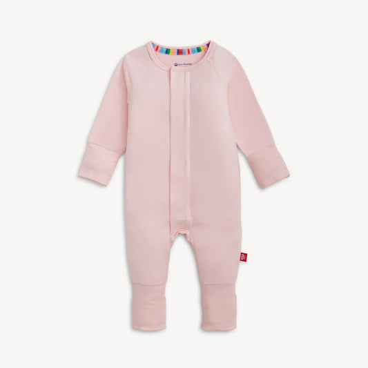 Magnetic Me- Modal Conv Coverall- Pink Dogwood