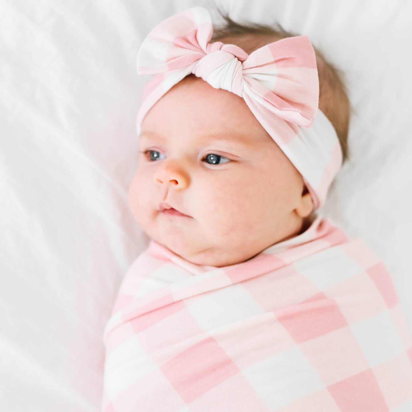 Copper Pearl - Knit Swaddle Blanket - London