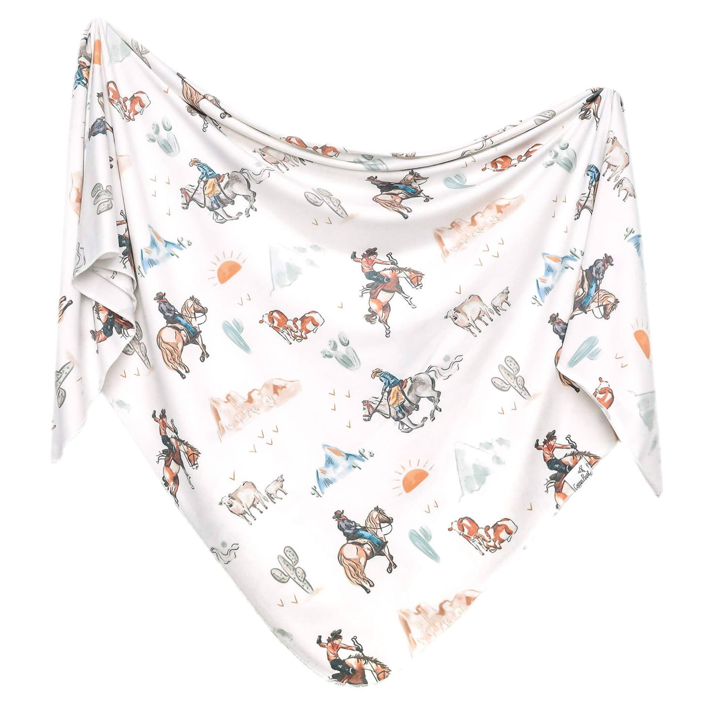 Copper Pearl - Knit Swaddle Blanket - Boone