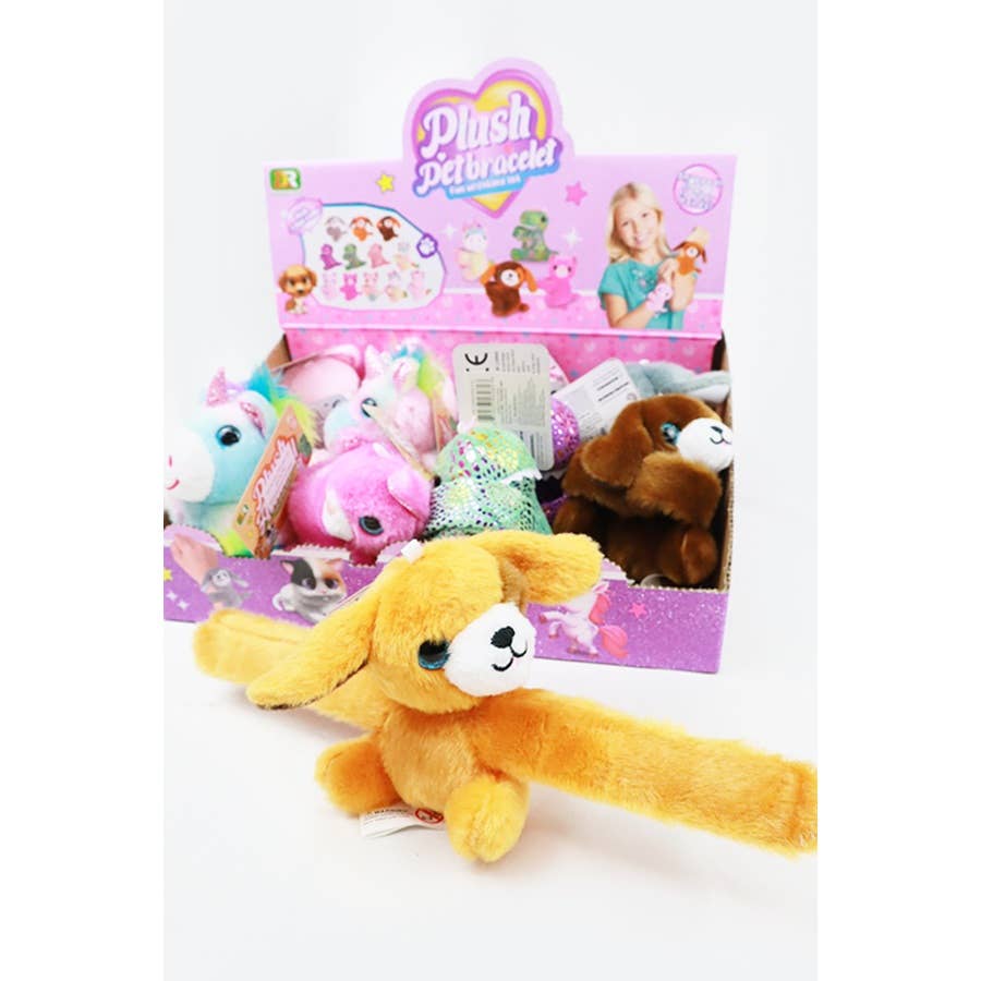 Love and Repeat - Stuffed Animal Slap Bracelets: MIX COLOR / ONE