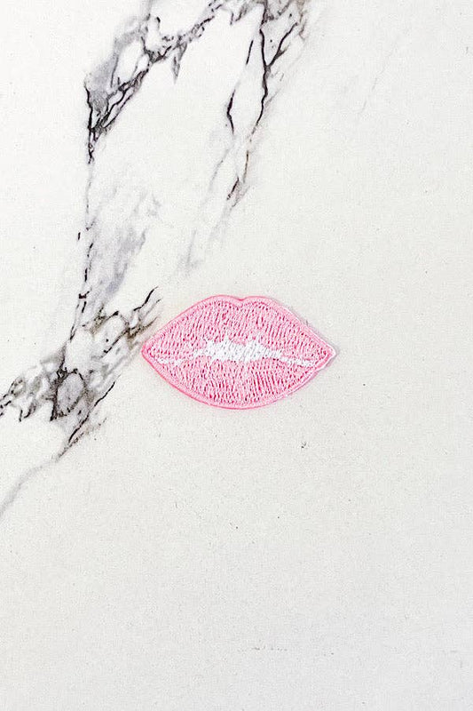 Nash Grey-Pink Kiss- Iron on Patch