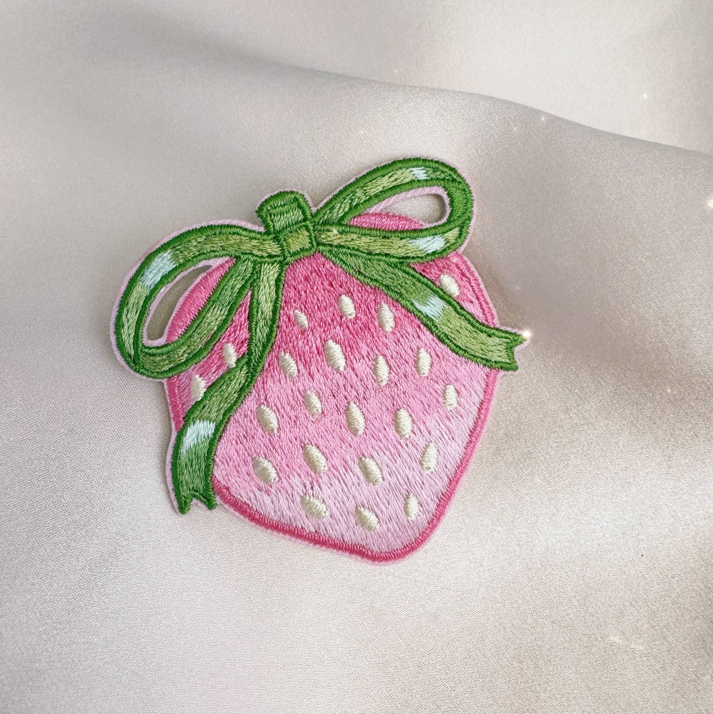 Strawberry with Bow Patch