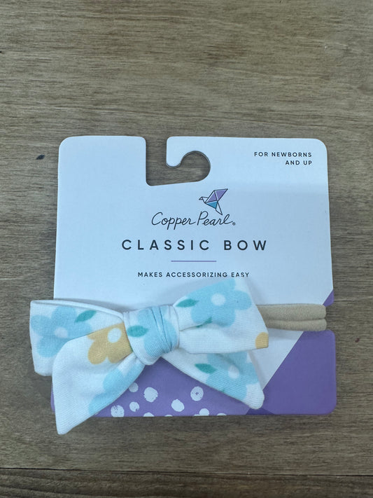 Copper Pearl- Classic Bow -Daisy