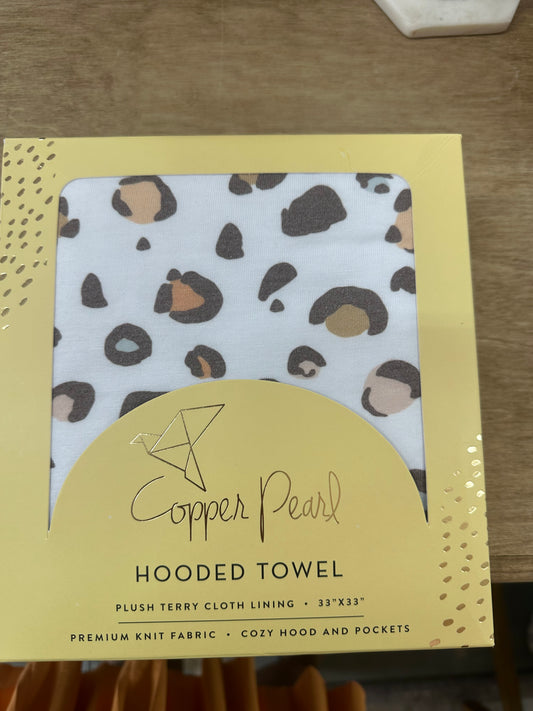 Copper Pearl- Hooded Towel- Millie