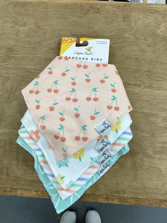 Copper Pearl- Bandana Bibs- Cheery